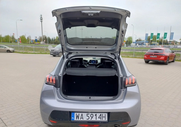 Peugeot 208 cena 79500 przebieg: 14300, rok produkcji 2023 z Dukla małe 154